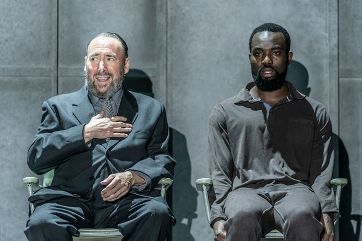 Antony Sher and Paapa Essiedu at 