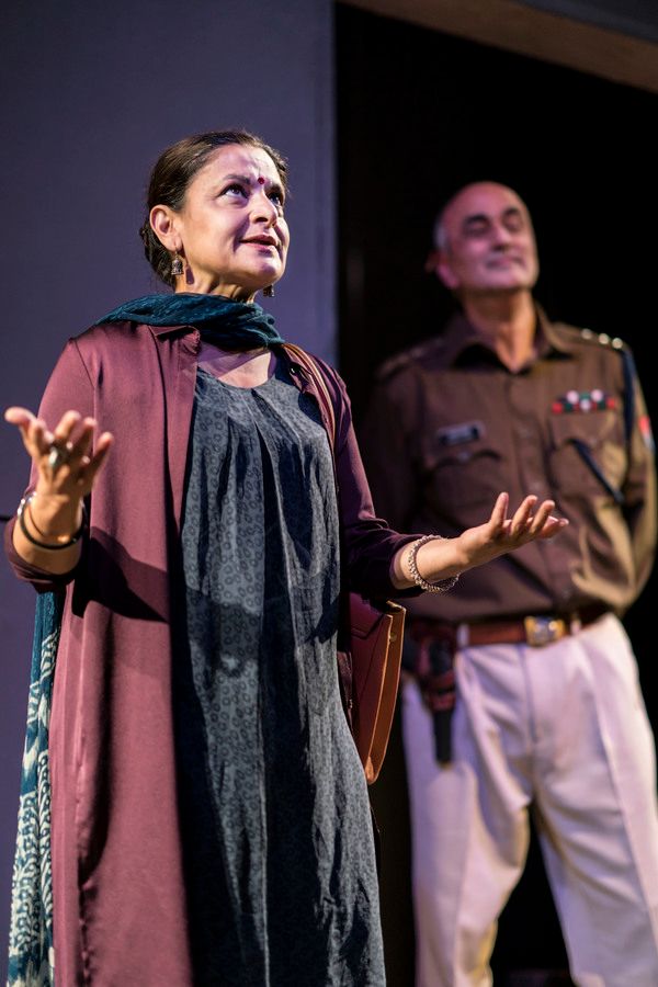 Sudha Bhuchar and Art Malik Photo