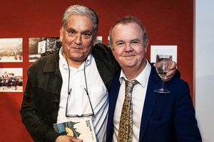 Christopher Gunness and Ian Hislop Photo