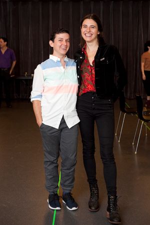 Jax Jackson (Theo) and Marianne Rendón (Cecily) @ BroadwayWorld Jax Jackson (Theo) and Marianne Rendón (Cecily) Photo