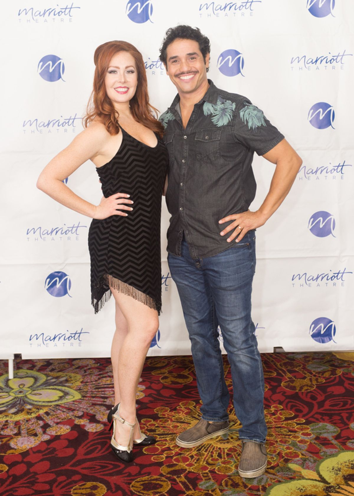 Alexandra Palkovic, Adam Jacobs at 