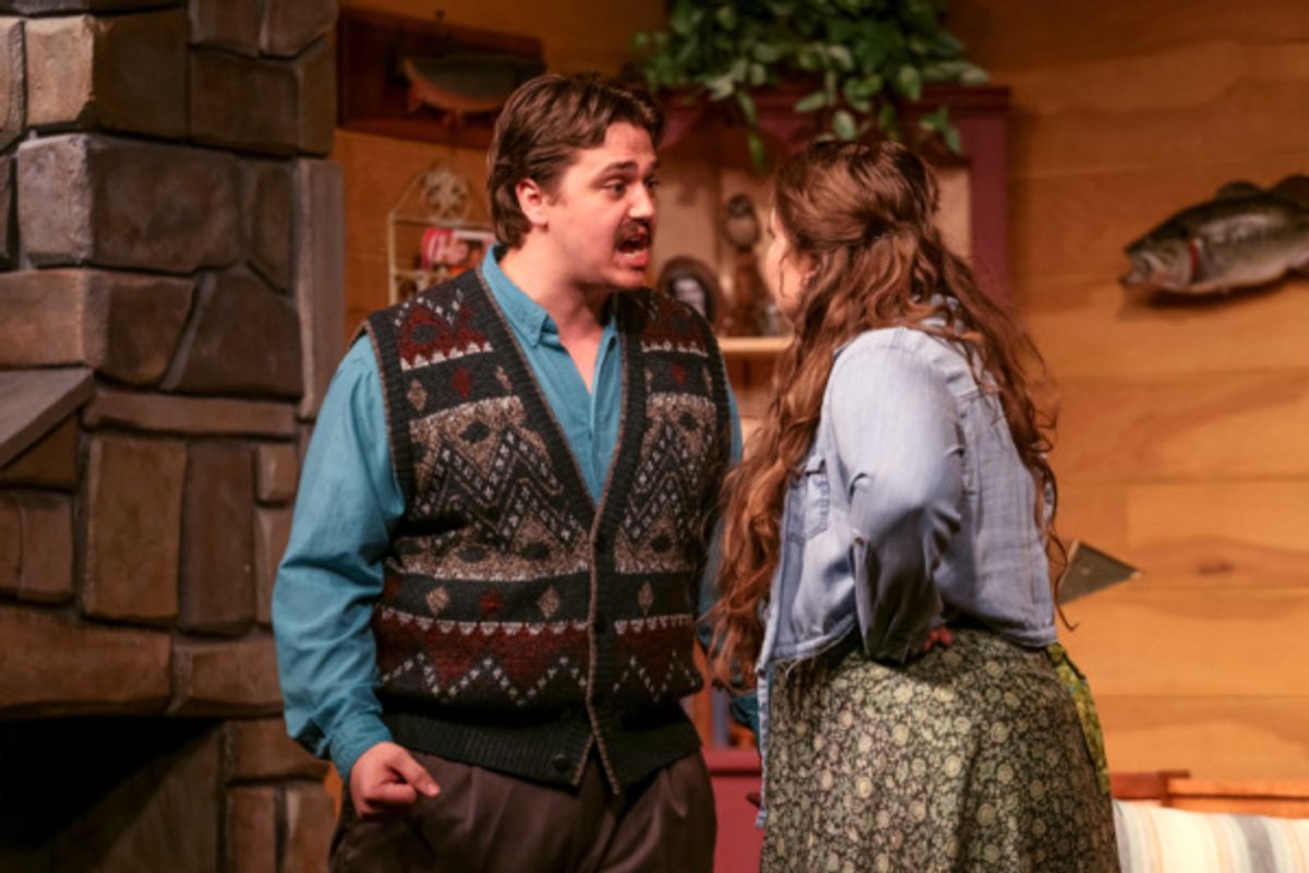 David (Cody Wyld Flower) & Catherine (Caiti Burke) at 