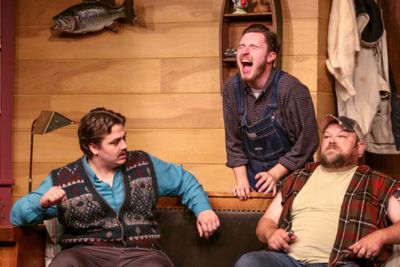 David (Cody Wyld Flower), Ellard (Charlie Stevens) & Owen (Brian Cox) Photo