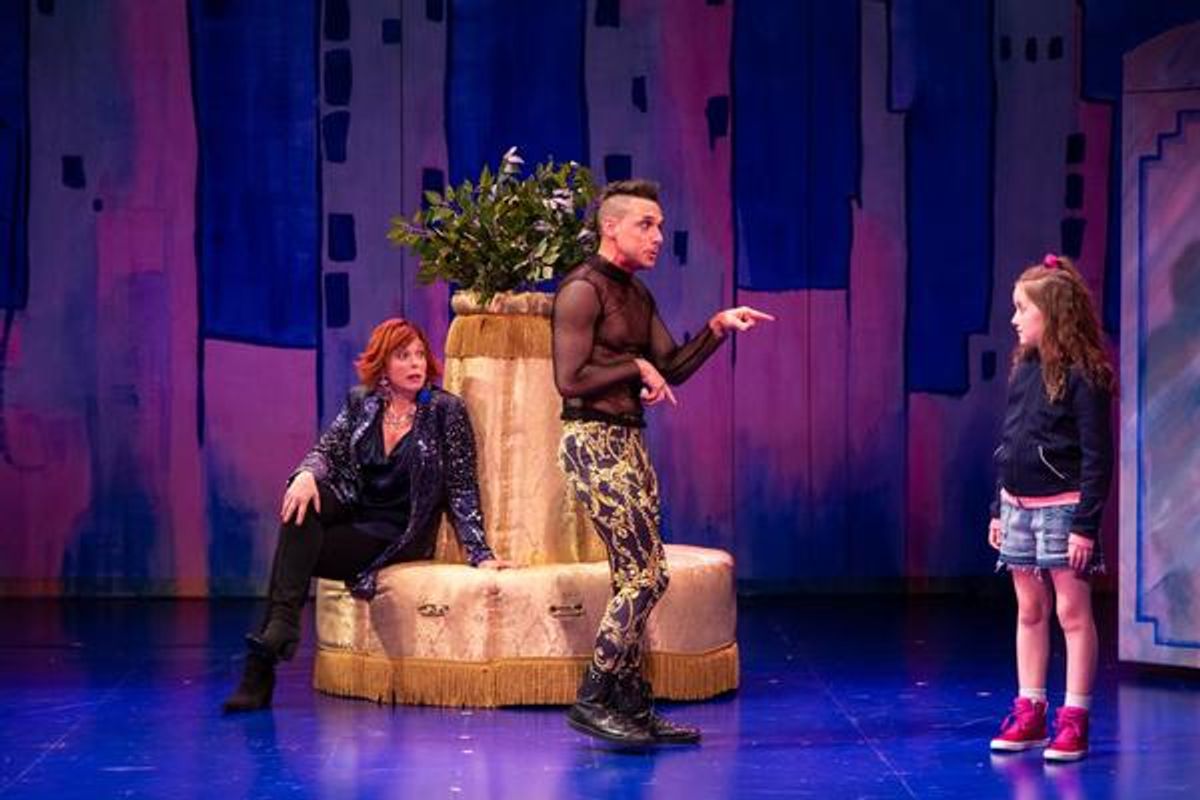 Carolee Carmello, Nick Cearley and Sarah McKinley Austin at 