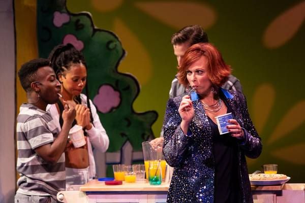 Wesley J. Barnes, Hillary Fisher, Blake Zolfo and Carolee Carmello Photo