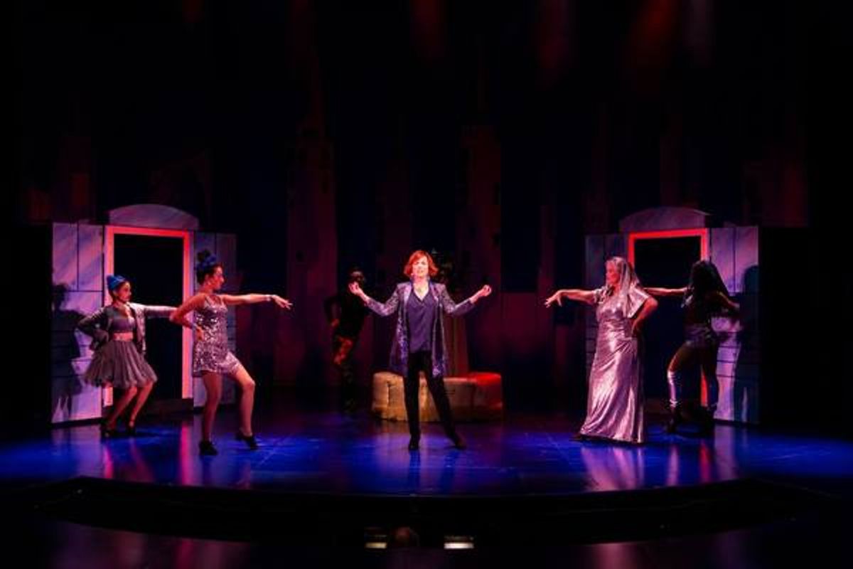 Jeanine Bruen, Elizabeth Ritacco, Nick Cearley, Carolee Carmello, Mary Callanan and Hillary Fisher at 