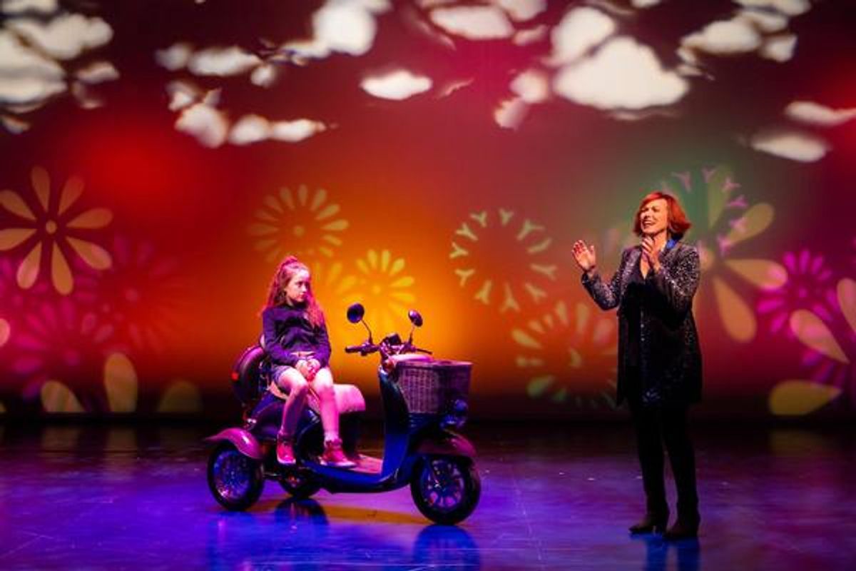 Sarah McKinley Austin and Carolee Carmello at 