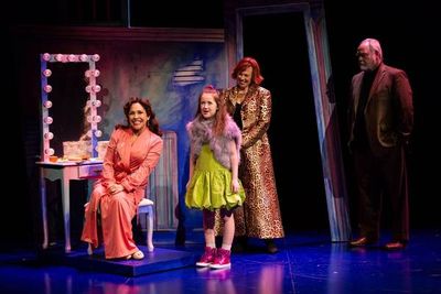 AndrÃ©a Burns, Sarah McKinley Austin, Carolee Carmello and Michael Mulheren Photo