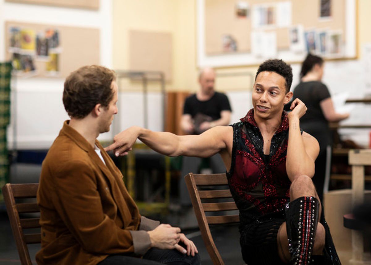 Joel Harper-Jackson and Callum Francis at 