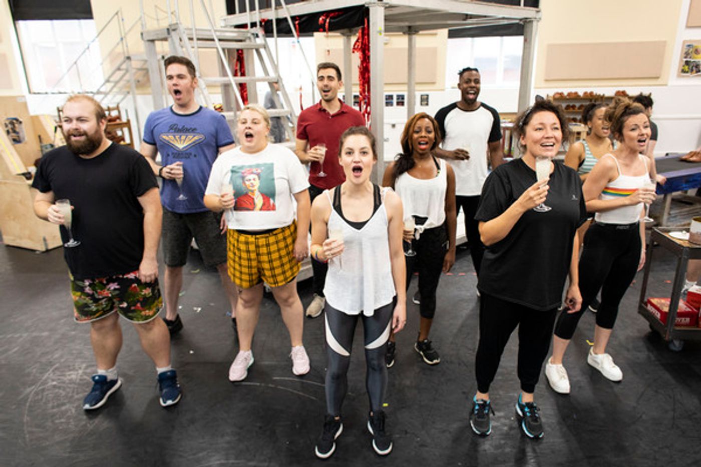 Photo Flash: Go Inside Rehearsal For the UK Tour of KINKY BOOTS Photo Flash: Go Inside Rehearsal For the UK Tour of KINKY BOOTS Image