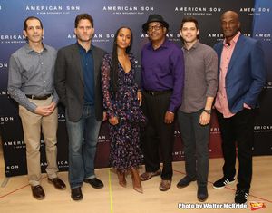 The American Son team: playwright Christopher Demos-Brown, cast members Steven Pasquale, Kerry Washington, Eugene Lee, Jeremy Jordan, and director Kenny Leon @ BroadwayWorld The American Son team: playwright Christopher Demos-Brown, cast members Steven Pasqua Photo
