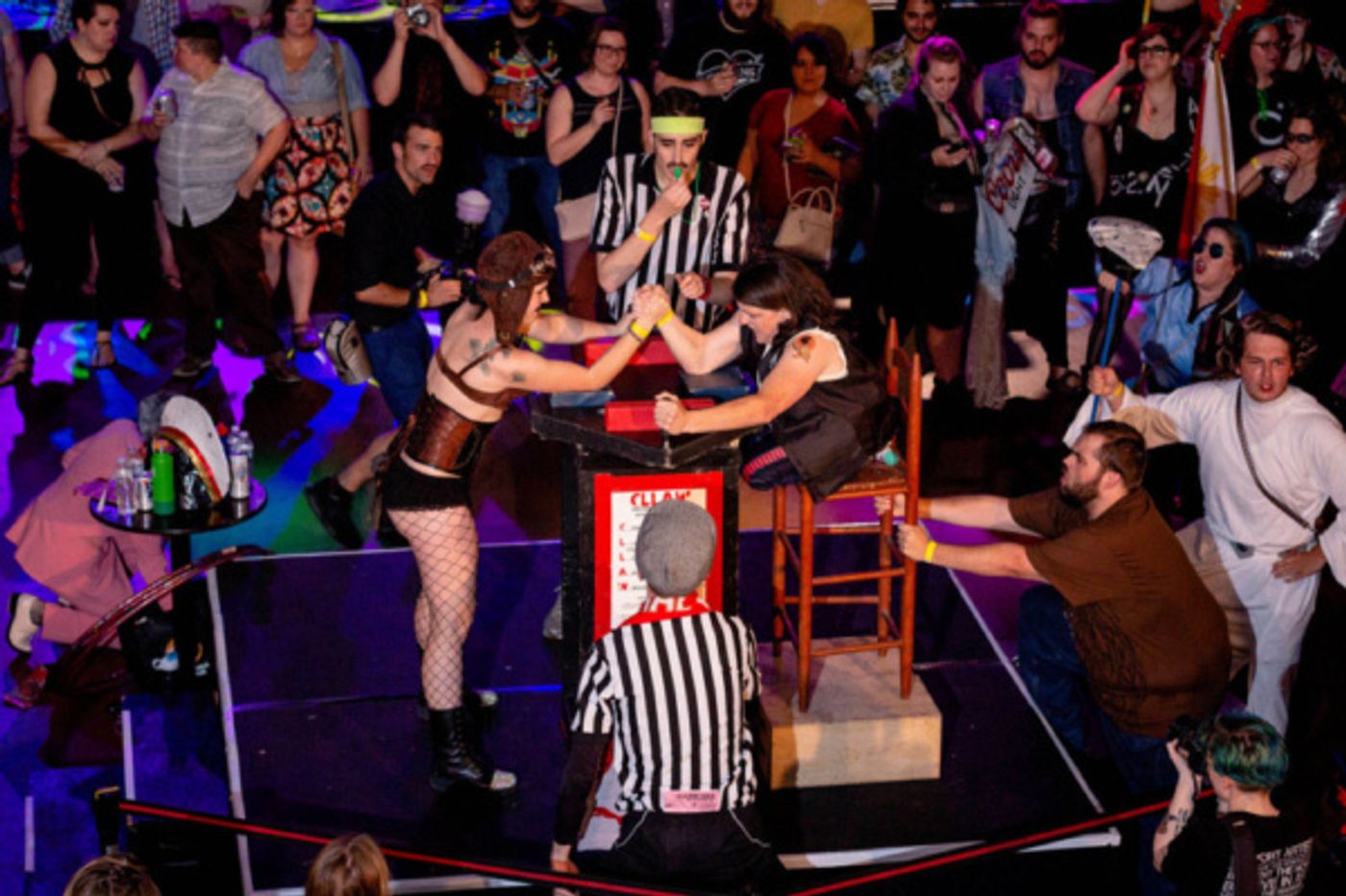 Photo Flash: The Chicago League Of Lady Arm Wrestlers Hosts CLLAW XXXI: Fall Brawl Photo Flash: The Chicago League Of Lady Arm Wrestlers Hosts CLLAW XXXI: Fall Brawl Image