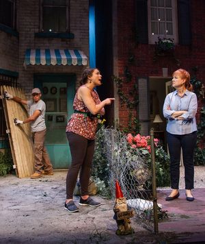 Zachariah Gonzalez (Gomez Landscapers), Vivia Font (Tania Del Valle), Navida Stein (V Photo