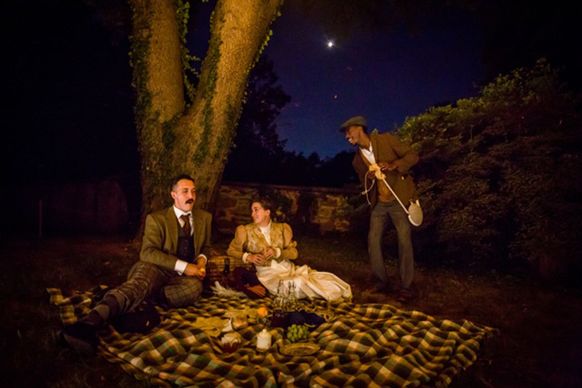 Adam Hammet, Emily Johnson, Jahzeer Terrell at 