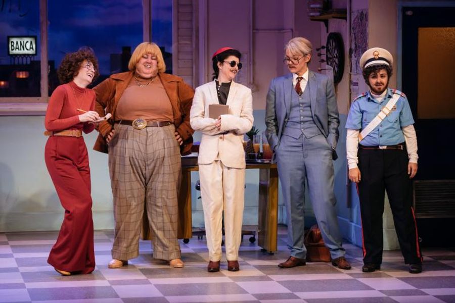 Review: ACCIDENTAL DEATH OF AN ANARCHIST Is An Absurd And Amusing Fight For Justice Presented By A Fabulous Female Cast. Image