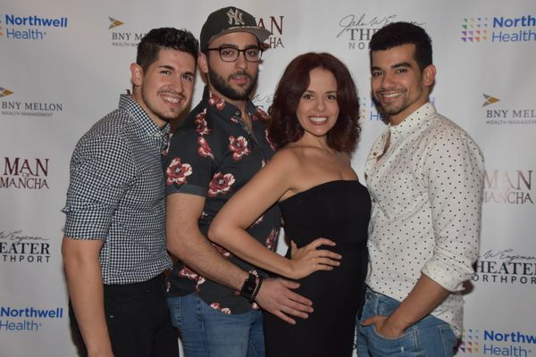 Diego Gonzalez, Cody Mowrey, Janet Dacal and Juan Luis Espinal Photo