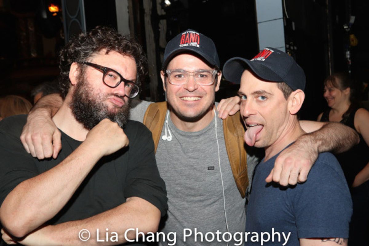 Jay Klaitz, Mitchell Jarvis and Garth Kravits at 