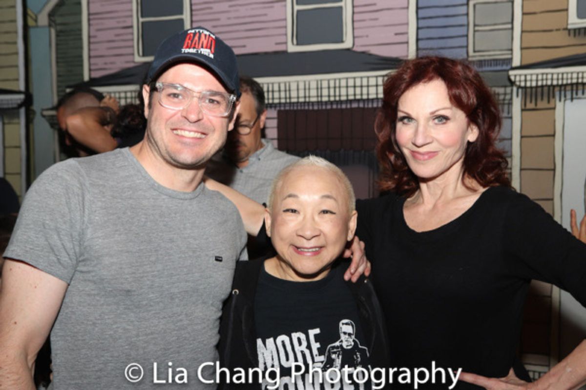 Mitchell Jarvis, Lori Tan Chinn, Marilu Henner at 