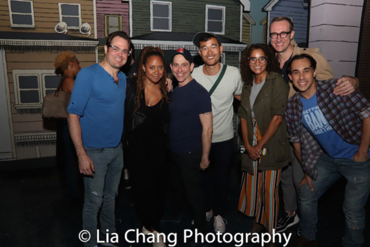 Mitchell Jarvis, Tracie Thoms, Garth Kravits, Daniel K. Isaac, Talia Thiesfield, Adam Porter Smith, Ryan Duncan at 