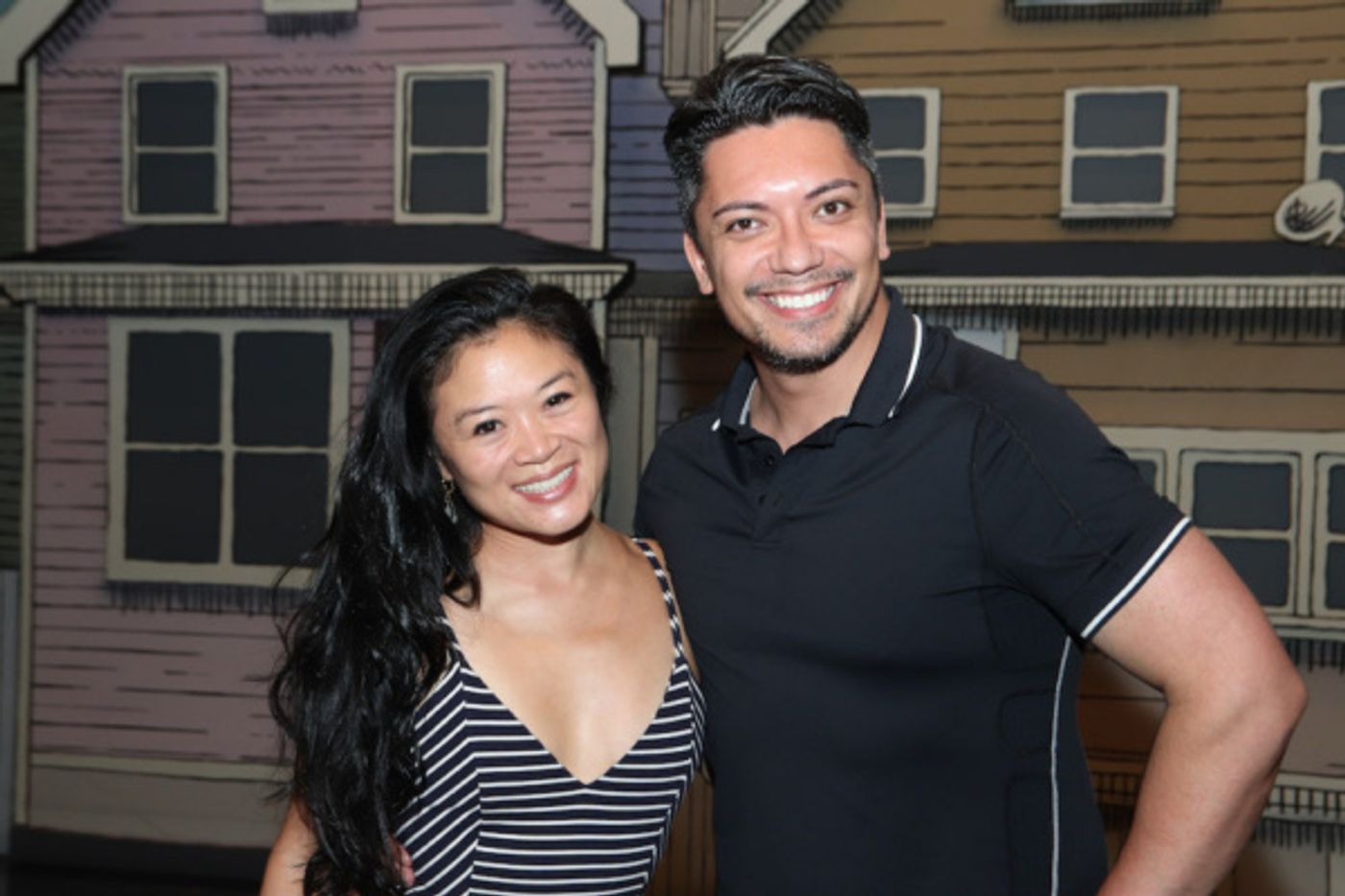 Photo Flash: Tracie Thoms, Eric William Morris and More Visit GETTIN' THE BAND BACK TOGETHER  Image