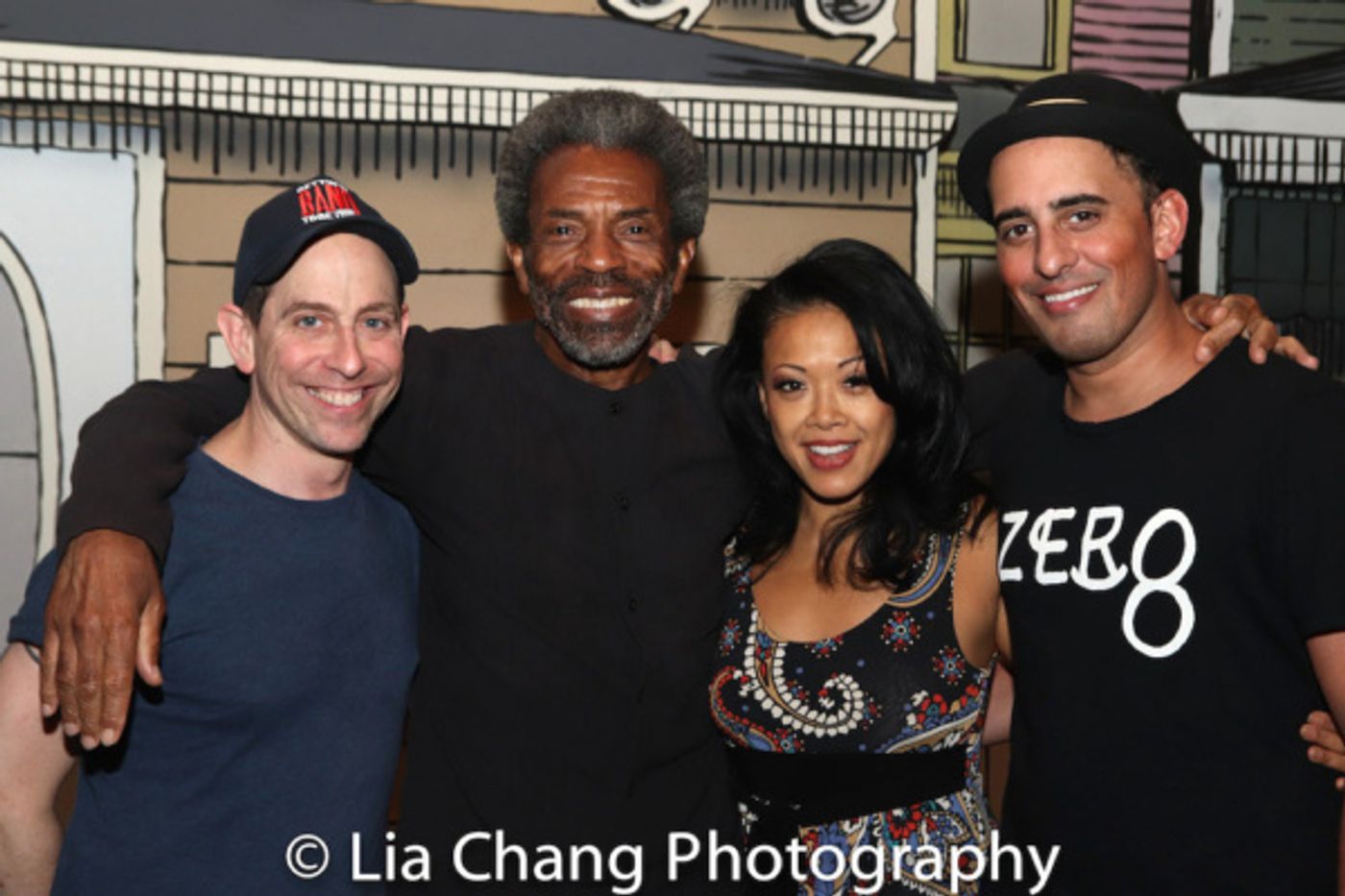 Photo Flash: Tracie Thoms, Eric William Morris and More Visit GETTIN' THE BAND BACK TOGETHER Photo Flash: Tracie Thoms, Eric William Morris and More Visit GETTIN' THE BAND BACK TOGETHER Image