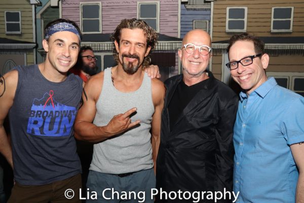 Ryan Duncan, Brandon Williams, Paul Shaffer and Garth Kravits. Photo