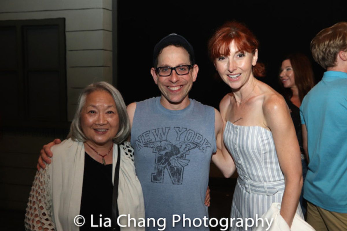 Virginia Wing, Garth Kravits and Erin Maguire at 