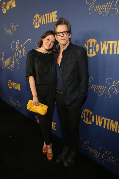 Sosie Bacon and Kevin Bacon Photo