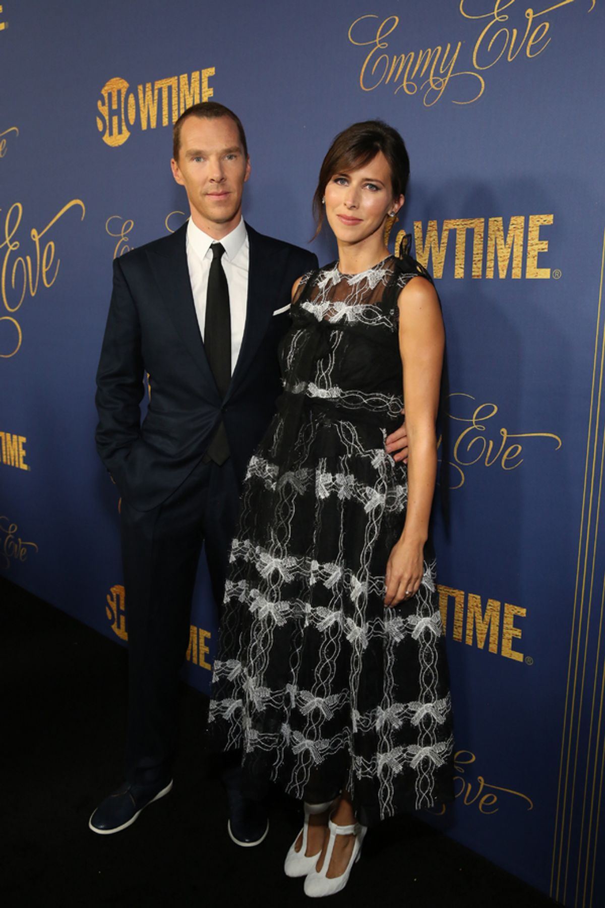 Benedict Cumberbatch and Sophie Hunter at 