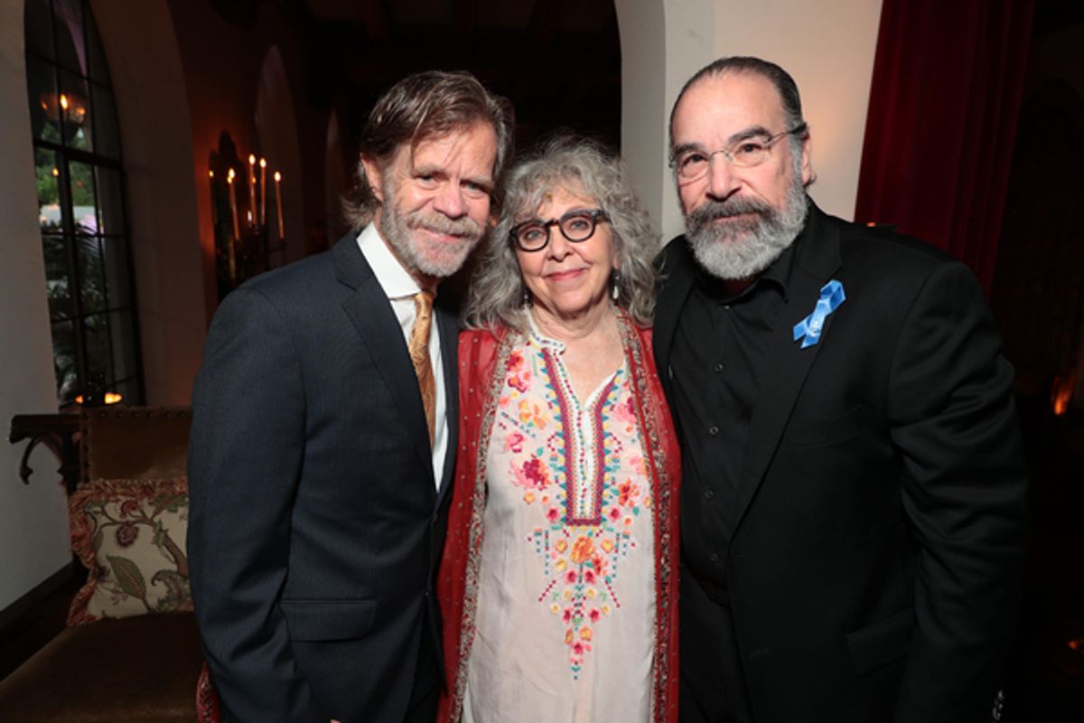 William H. Macy, Kathryn Grody and Mandy Patinkin at 