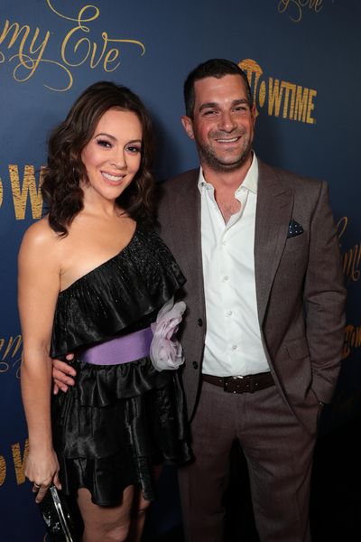 Alyssa Milano and Dave Bugliari  Photo