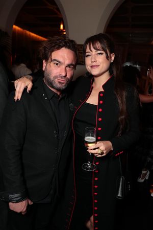 Johnny Galecki and guest @ BroadwayWorld Johnny Galecki and guest Photo
