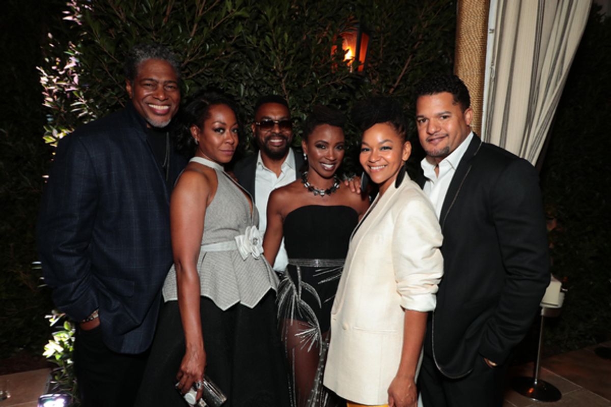 Ali LeRoi, Tichina Arnold, Daren Dukes, Shanola Hampton, Crystal Dickinson and Brandon J. Dirden  at 