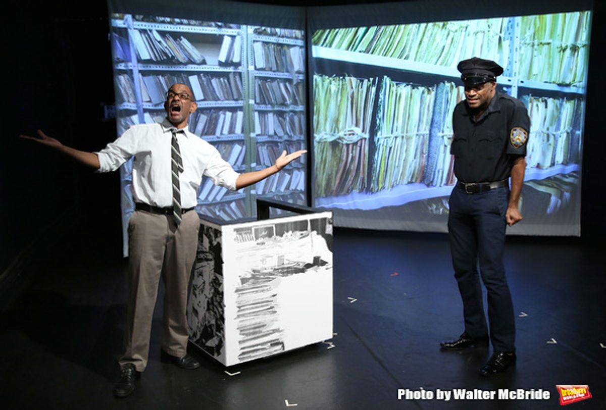 Royston Scott and Justin Law from the Cast of 'Tony Stinkmetal's SlashR' at 