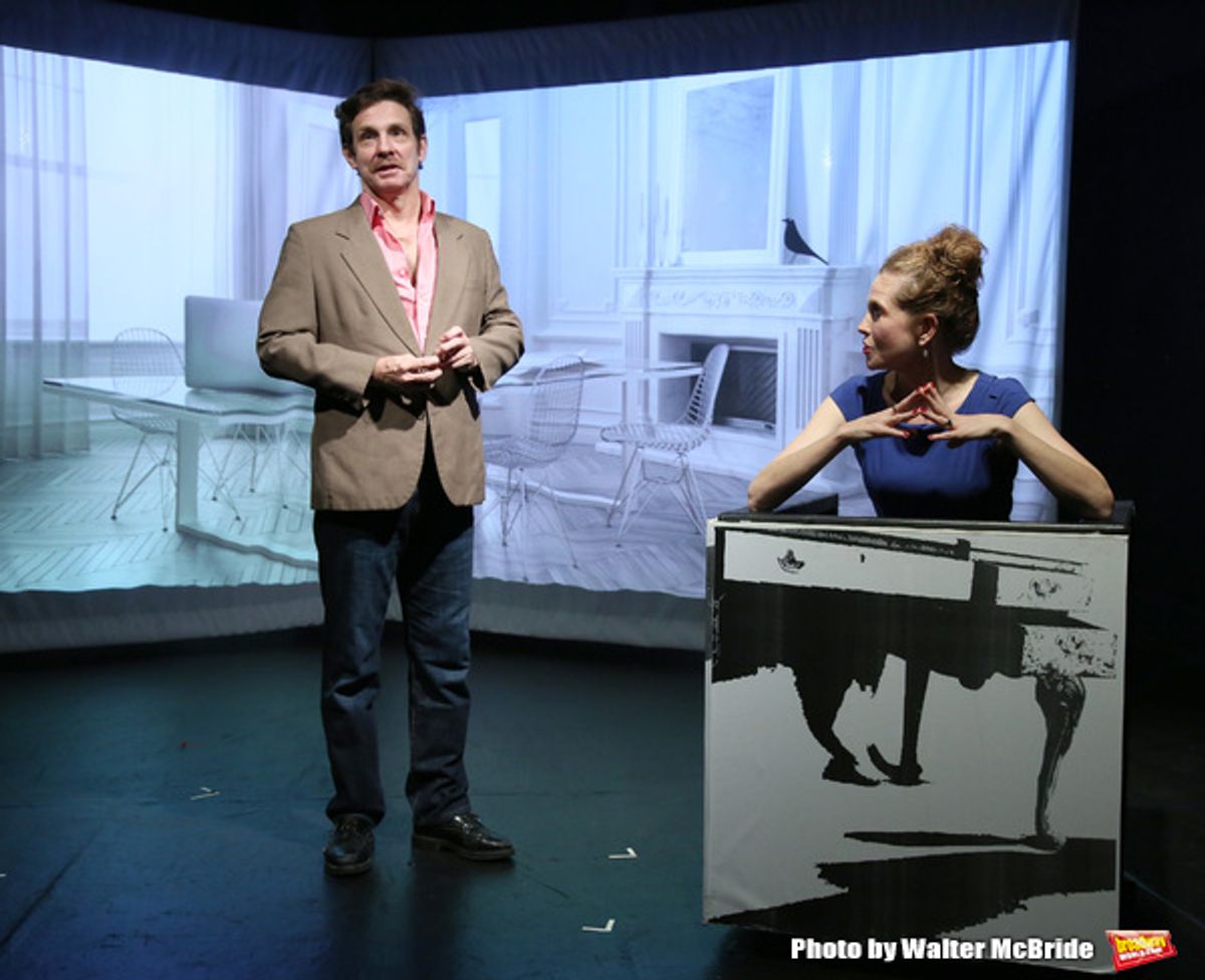 Greg Zuccolo and Heather Litteer from the Cast of 'Tony Stinkmetal's SlashR' at 