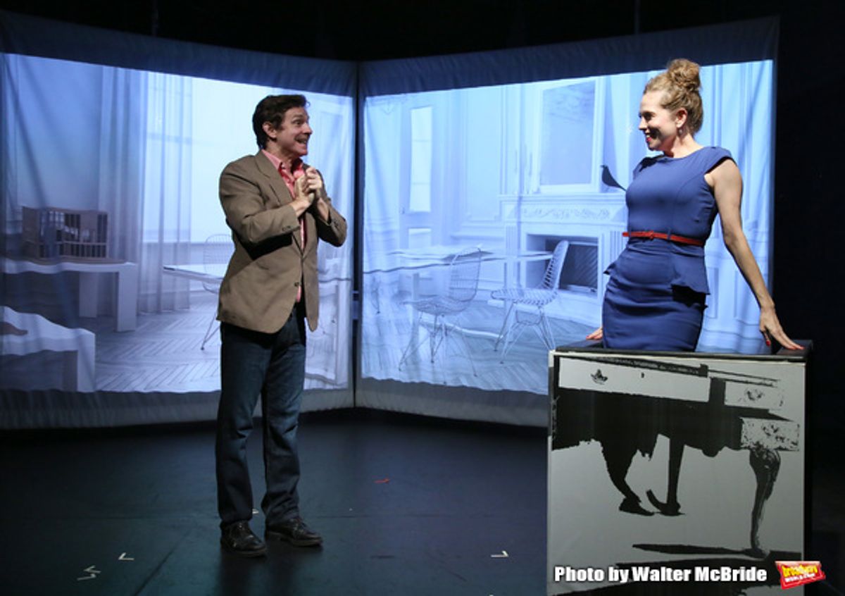 Greg Zuccolo and Heather Litteer from the Cast of 'Tony Stinkmetal's SlashR' at 