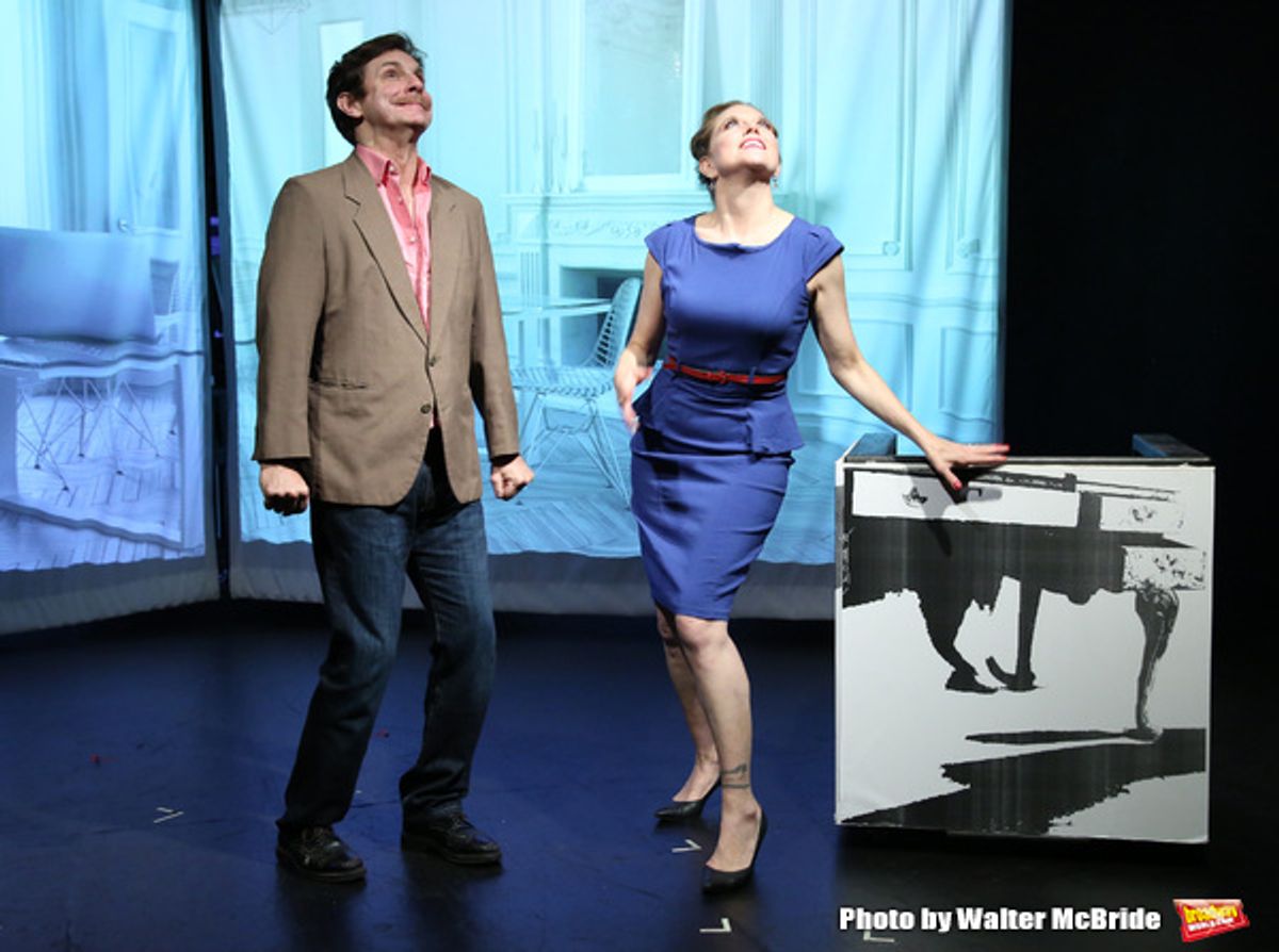 Greg Zuccolo and Heather Litteer from the Cast of 'Tony Stinkmetal's SlashR' at 