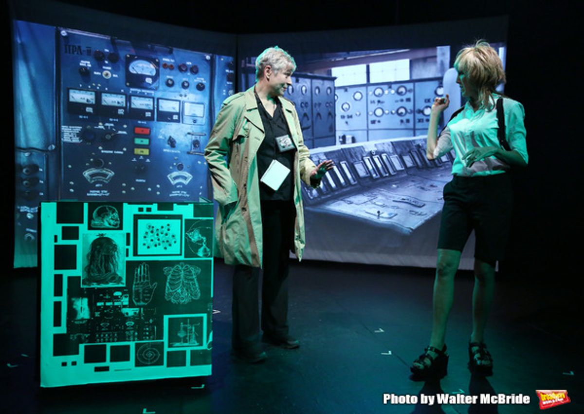 Colleen Oâ€™Neill and Nora Burns from the Cast of 'Tony Stinkmetal's SlashR' at 