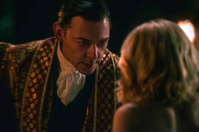 FATHER BLACKWOOD (Richard Coyle) is High Priest of the Church of Night and Dean of th Photo