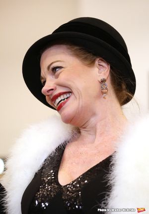 Marin Mazzie performing during the sneak peek rehearsal performance of 'Bullets Over  Photo