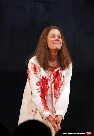 Marin Mazzie.during the Opening Night Curtain Call for the MCC Theater's Production o Photo