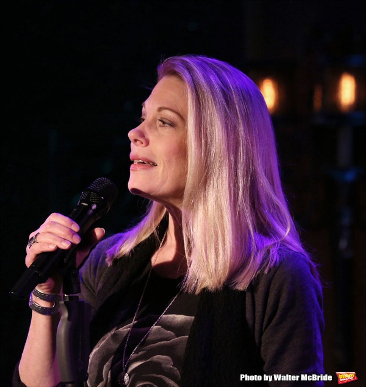 Marin Mazzie performing in a preview of 'A Brand New Show' at 54 Below on January 22, 2015 in New York City. at 