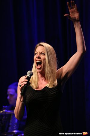 Marin Mazzie performing at the Marty Richards Memorial - An Evening of Friends, Food & Entertainment at the Edison Ballroom in New York City on 4/8/2013 @ BroadwayWorld Marin Mazzie performing at the Marty Richards Memorial - An Evening of Friends, Food Photo