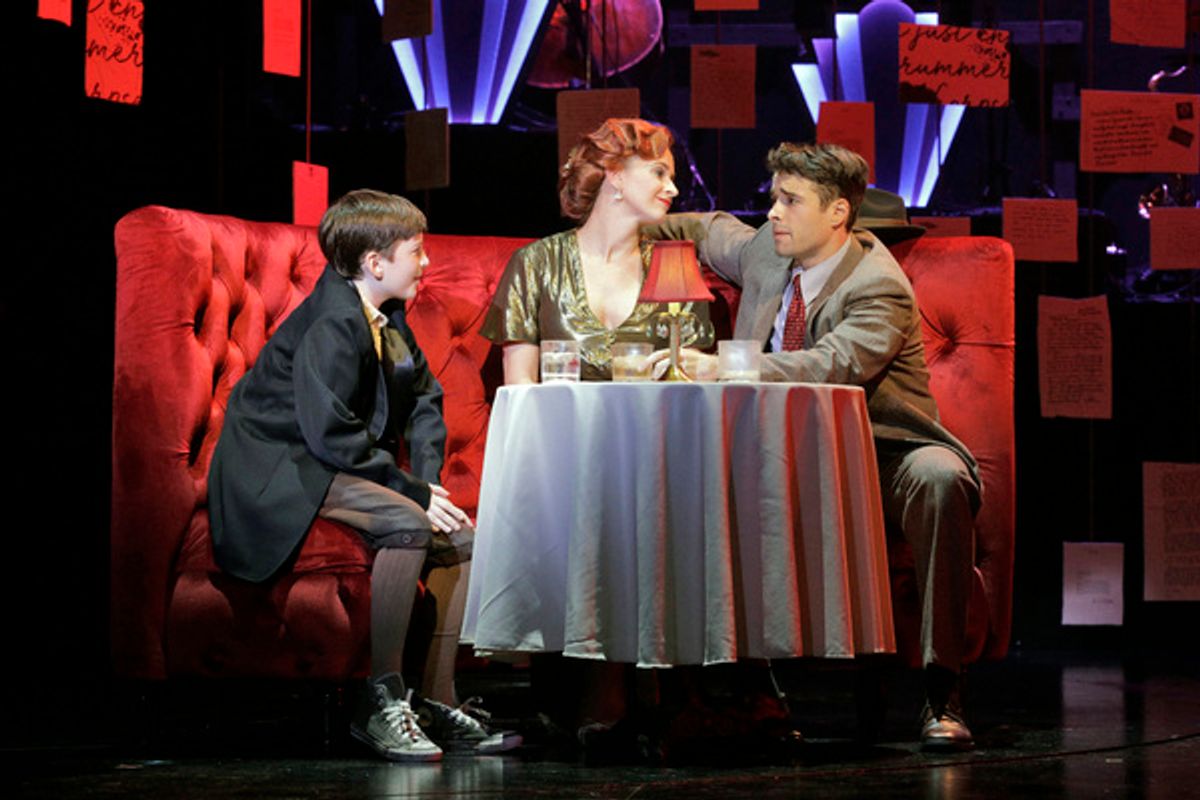 Emily Padgett and Corey Cott in LAST DAYS OF SUMMER at 