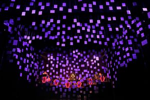 The set of LAST DAYS OF SUMMER; Set Design by Jason Sherwood, Lighting by Jen Schriever @ BroadwayWorld The set of LAST DAYS OF SUMMER; Set Design by Jason Sherwood, Lighting by Jen Schriev Photo