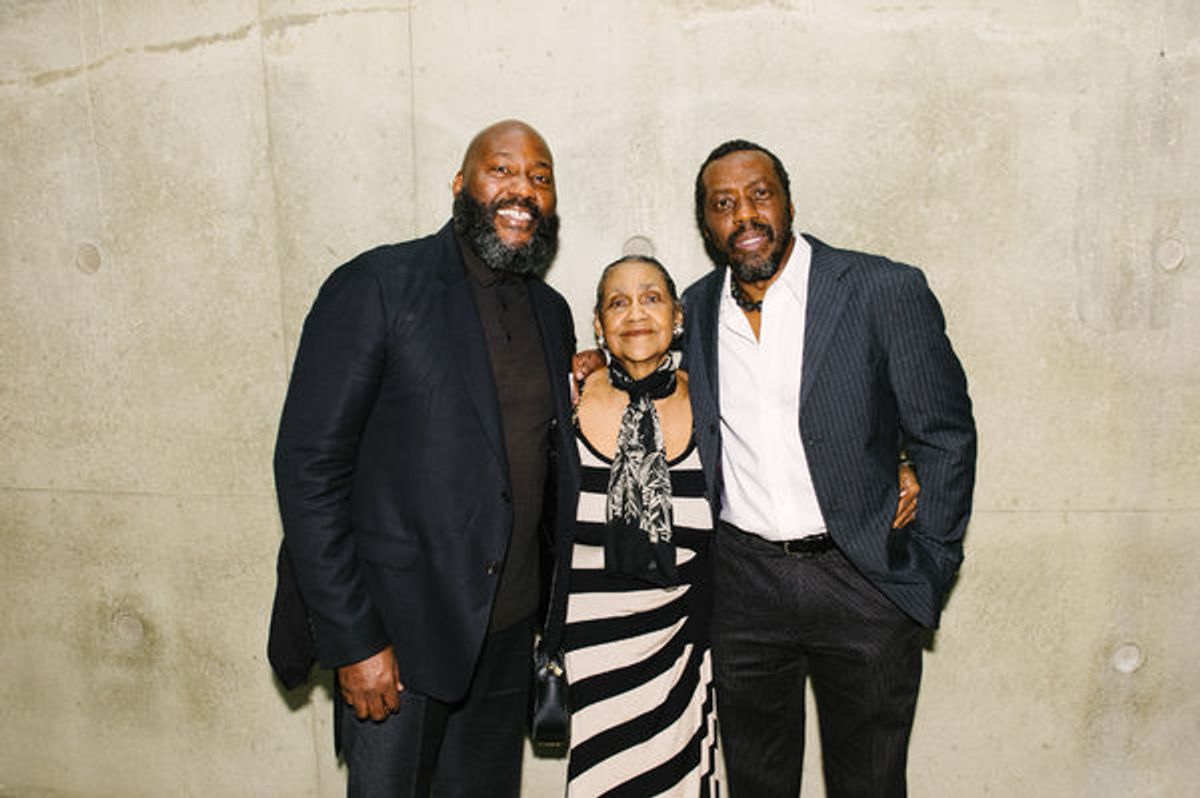 Christian Gregory, Lillian Gregory and Edwin Lee Gibson (Dick Gregory) at 