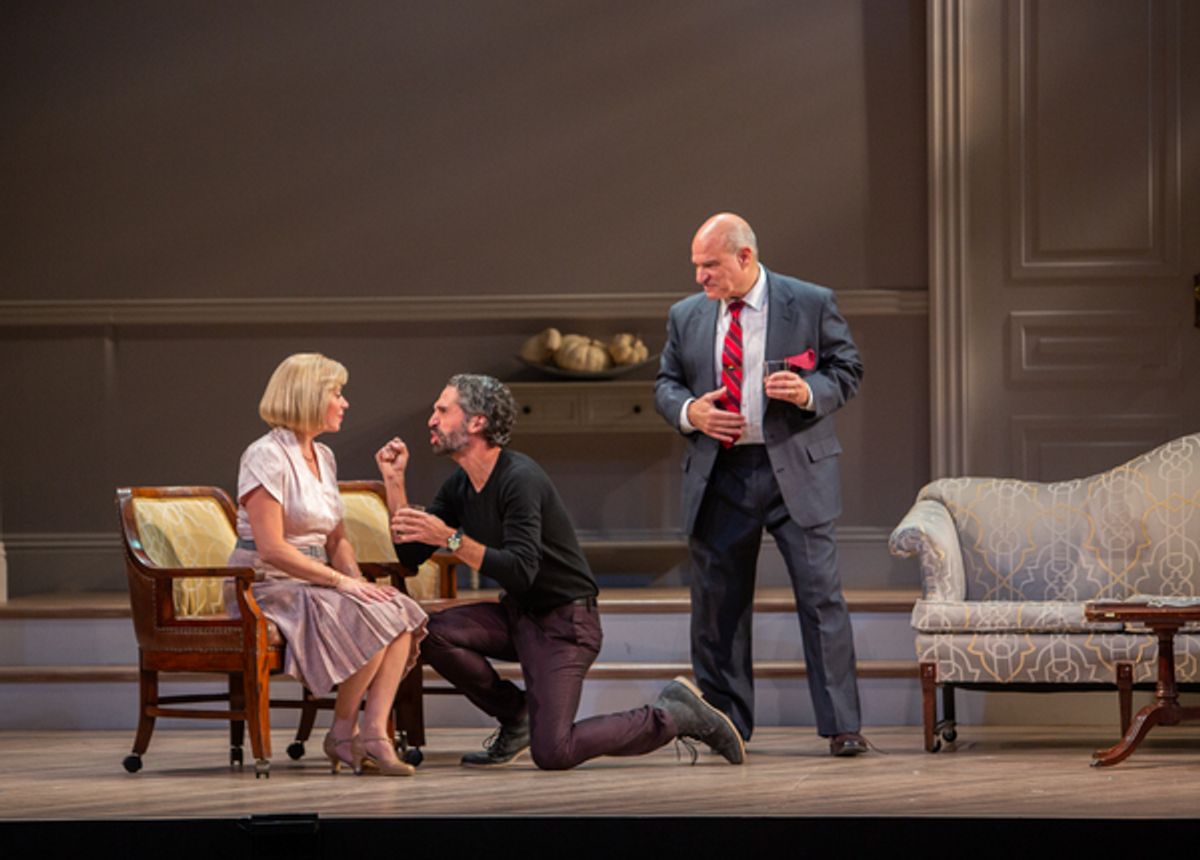 Kate Middleton (Mona Juul), Ben Cherry (Uri Savir) and Demosthenes Chrysan (Ahmed Qurie) at 