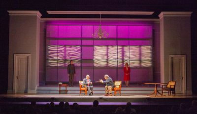 Jeff Talbott (Terje Rod-Larsen), Demosthenes Chrysan (Ahmed Qurie), Neal Benari (Yair Photo