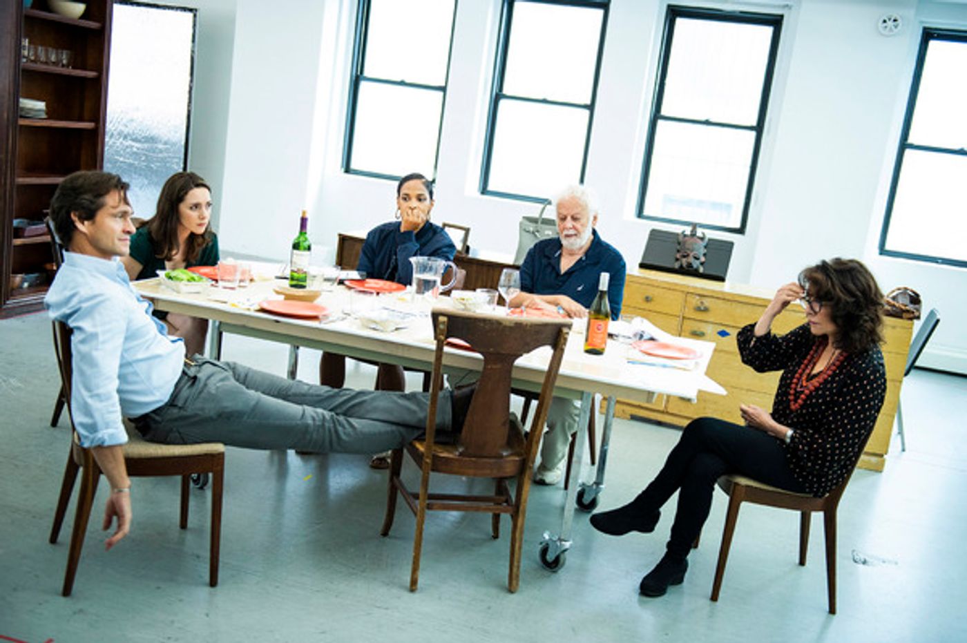 Photos: In Rehearsal with APOLOGIA Starring Stockard Channing & Hugh Dancy Photos: In Rehearsal with APOLOGIA Starring Stockard Channing & Hugh Dancy Image