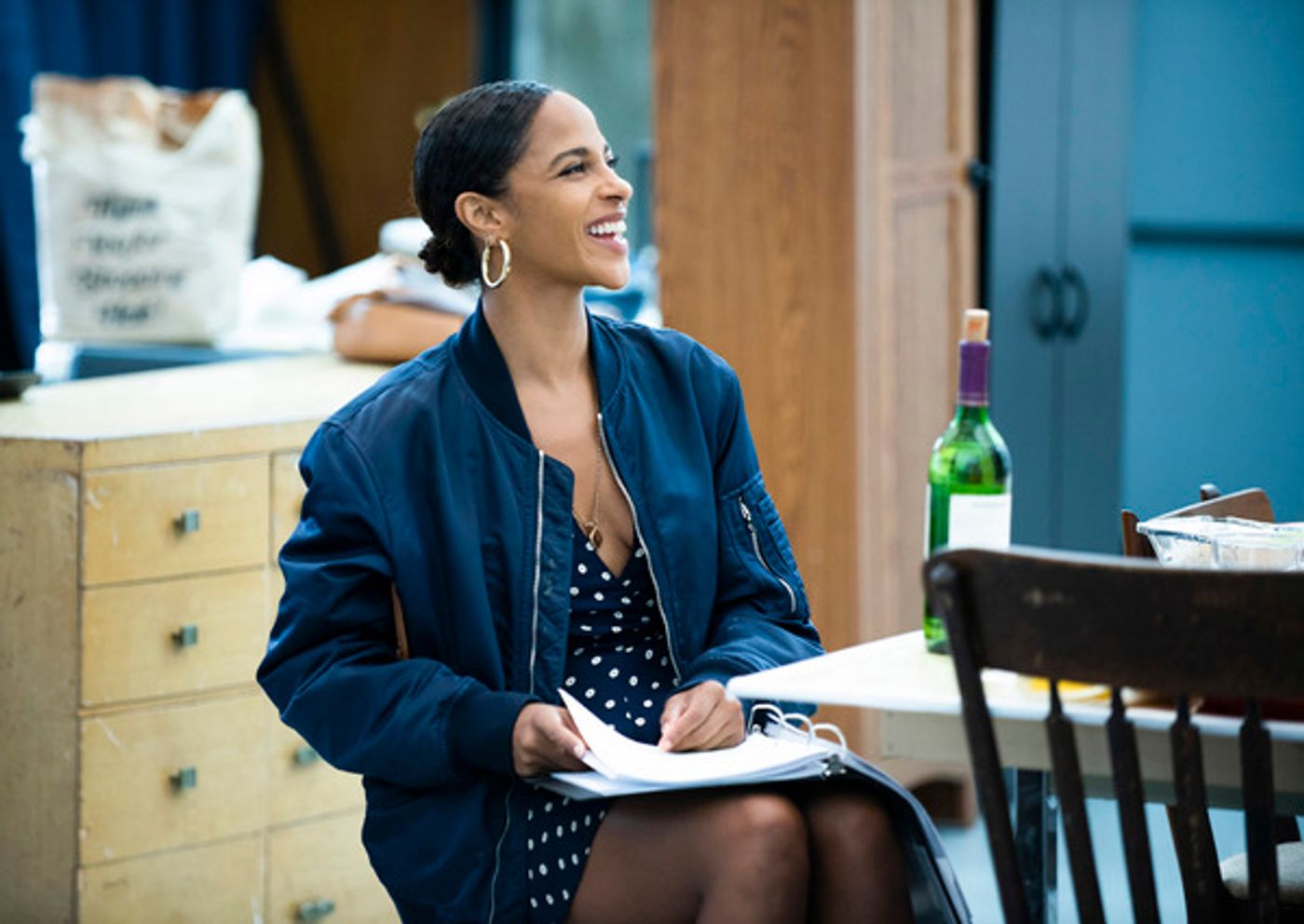 Photos: In Rehearsal with APOLOGIA Starring Stockard Channing & Hugh Dancy Photos: In Rehearsal with APOLOGIA Starring Stockard Channing & Hugh Dancy Image